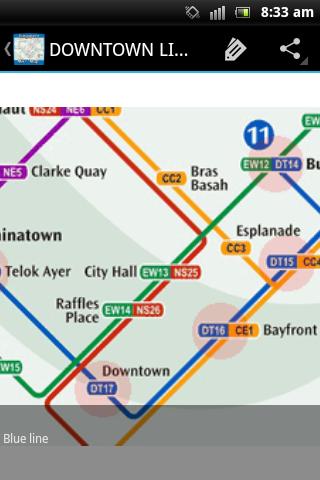 Singapore MRT Map 2015