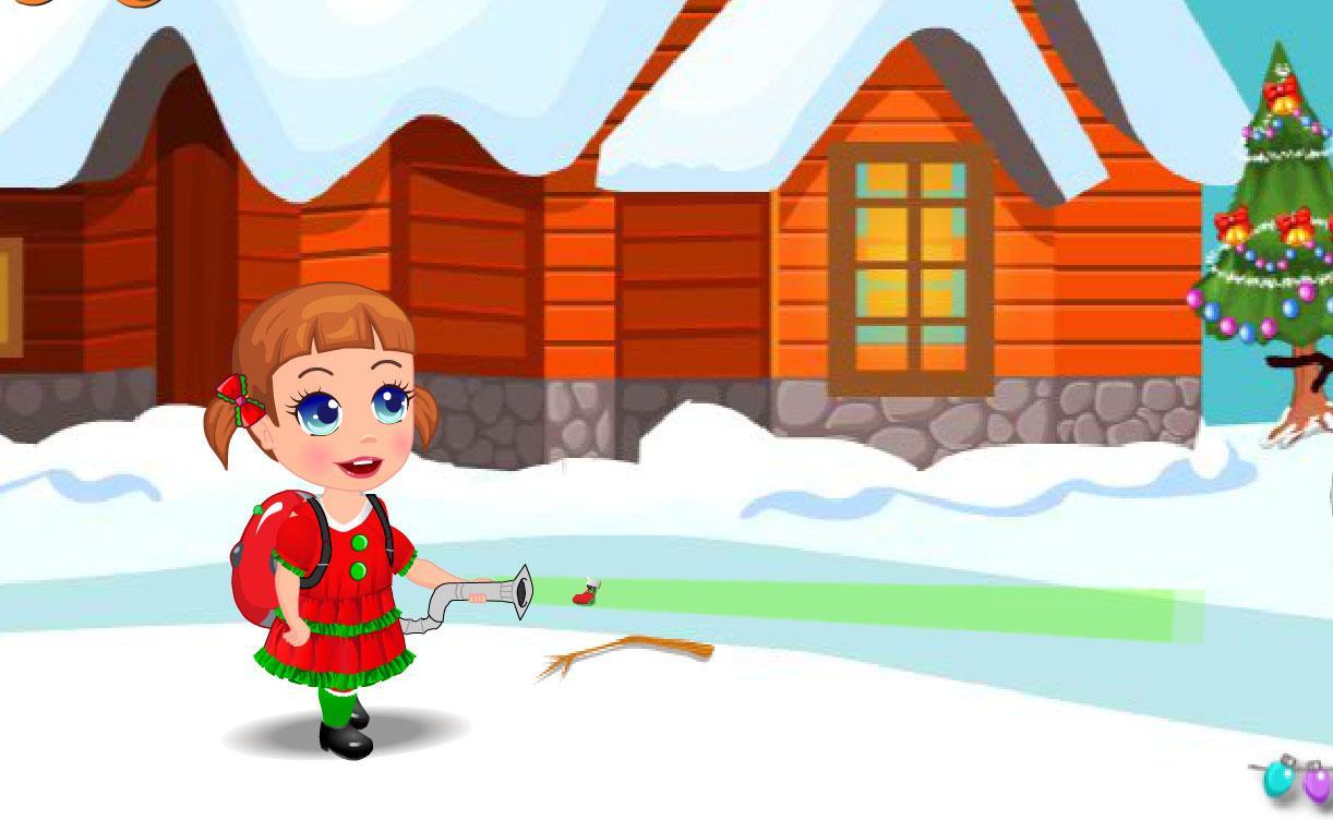 Baby Christmas Clean Up