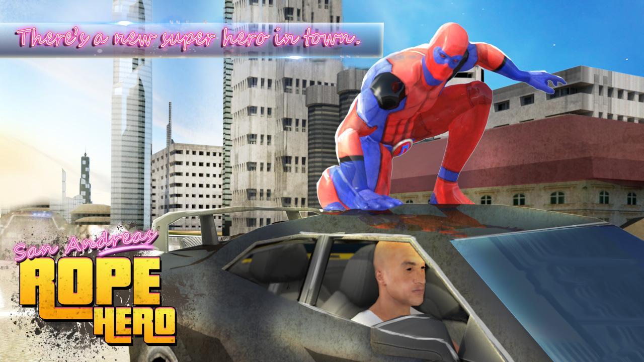 Sin City Rope Hero : Superhero Games