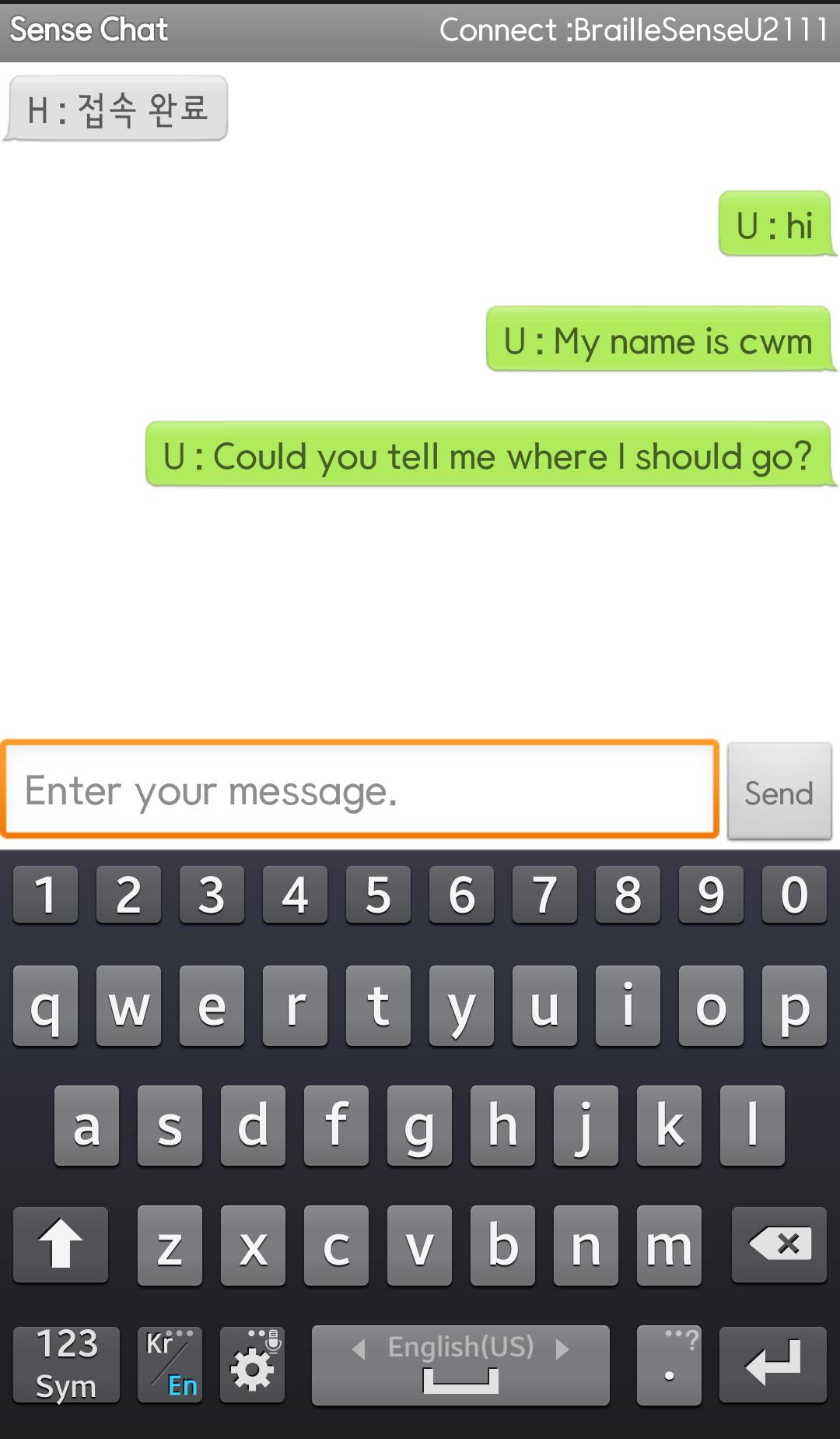 Sense Chat