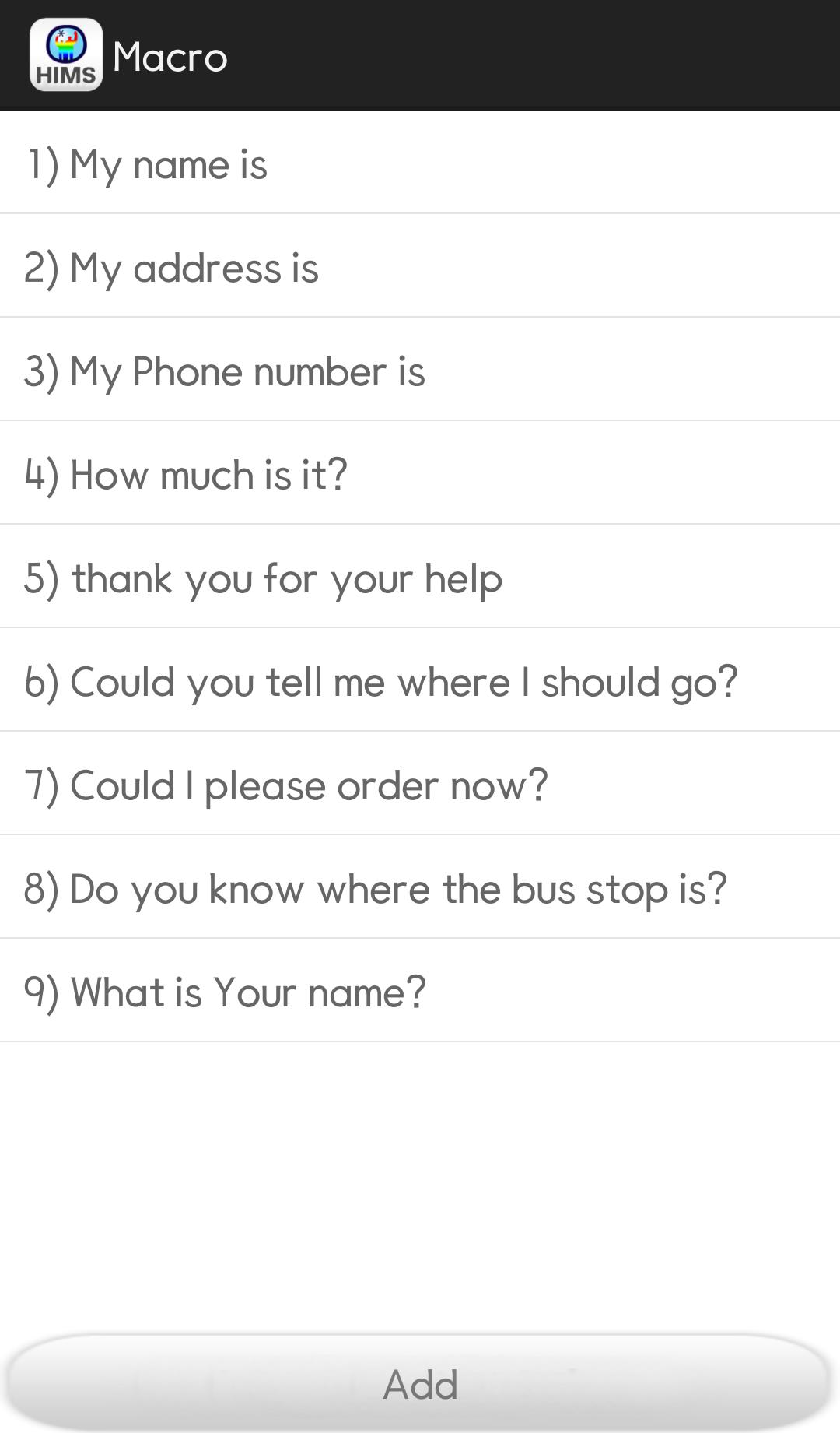 Sense Chat