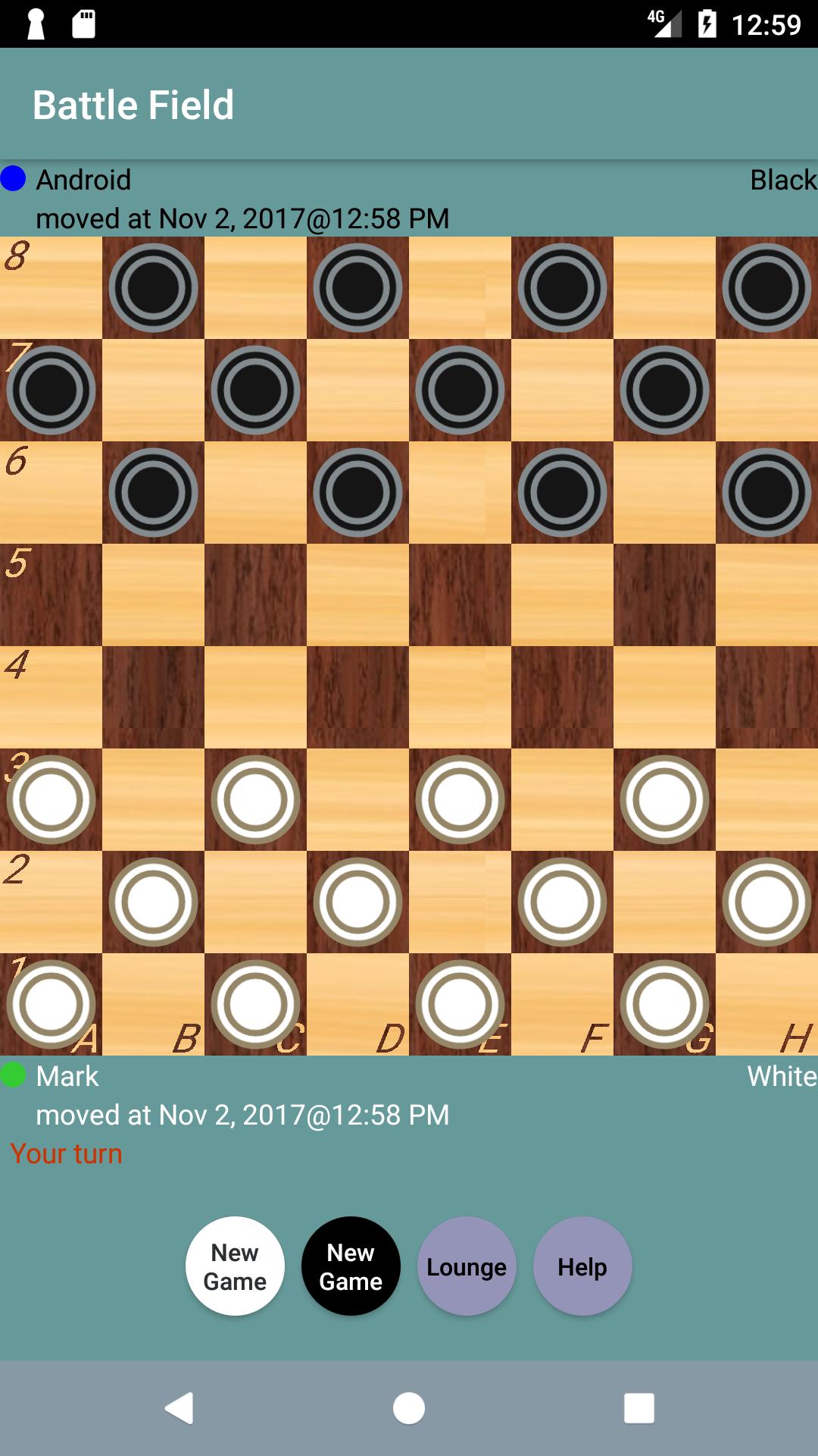 Checkers Club Online
