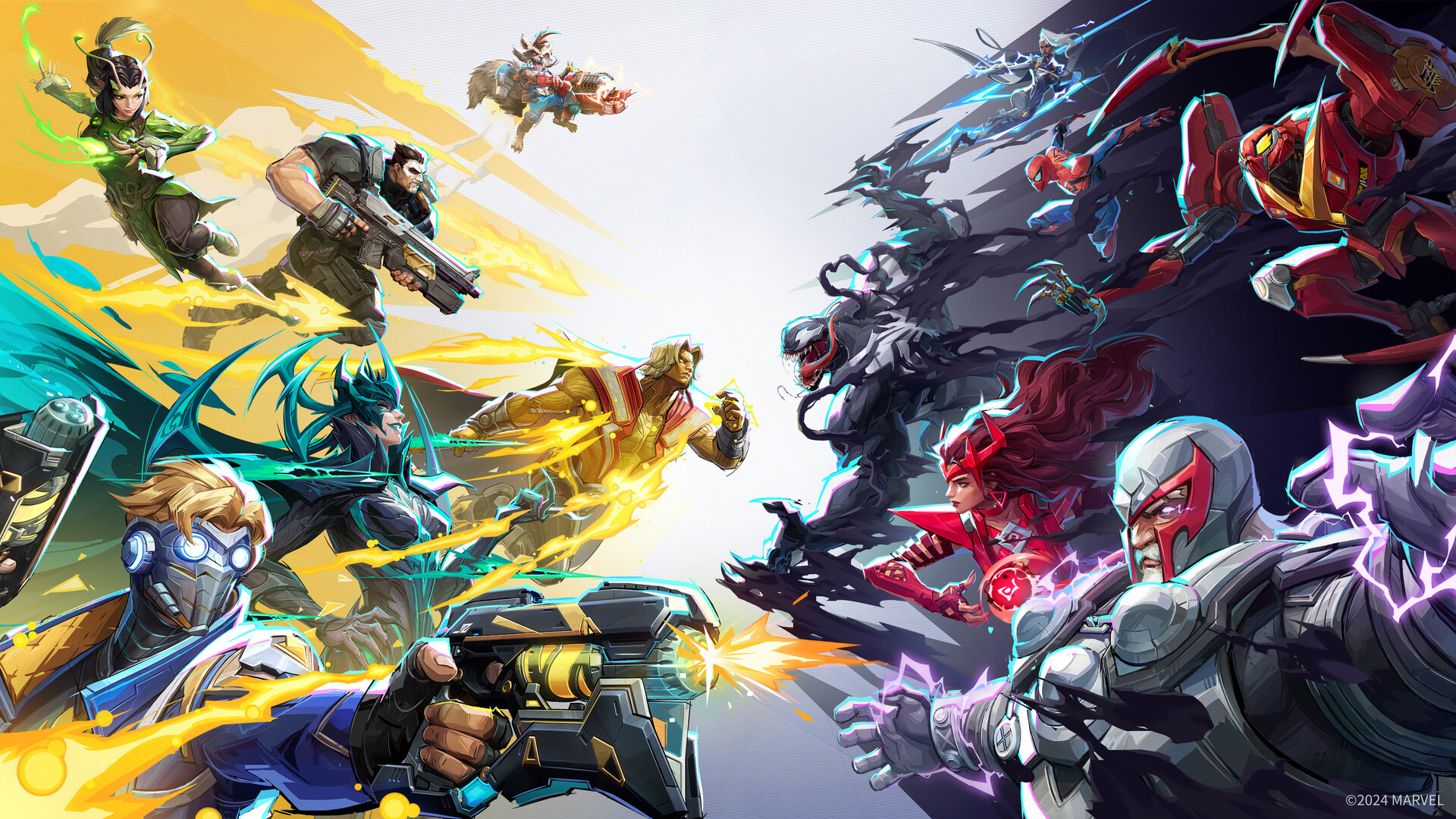 Todas as novas peles no evento de celebração de inverno da Marvel Rivals