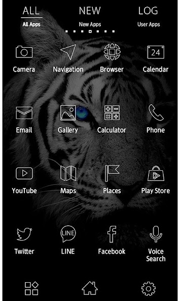 Theme -Blue Eye of the Tiger-