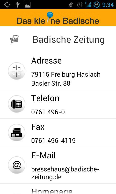 Das kleine Badische