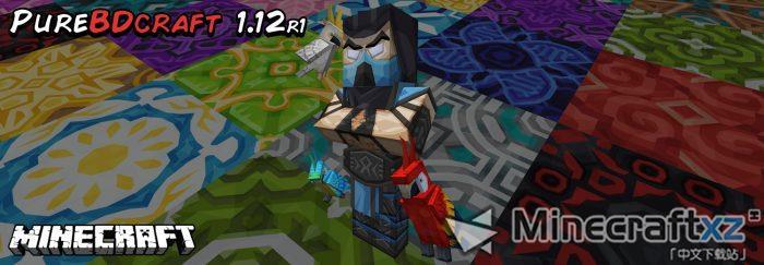 Comic resource package Sphax PureBDCraft Resource Pack