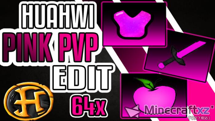 Paket Sumber Daya PvP Huahwi Pink PvP Resource Pack