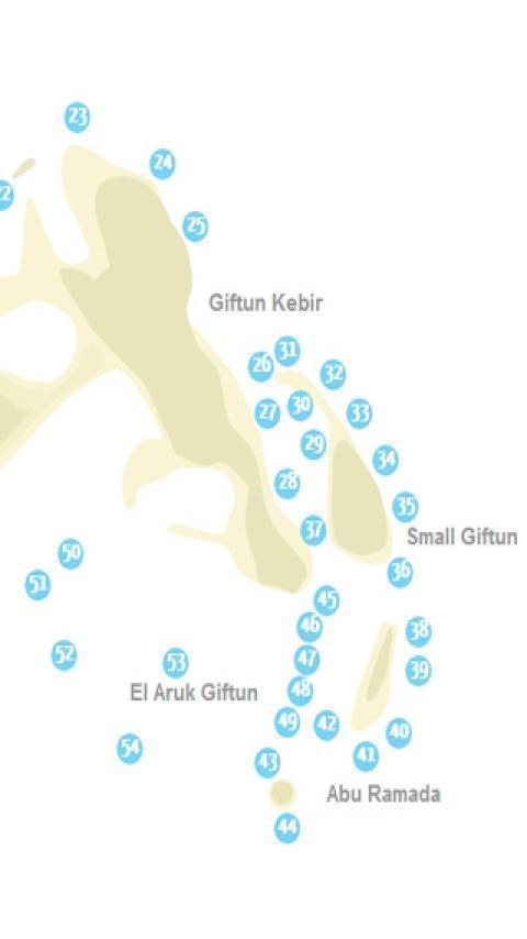 Dive sites Hurghada