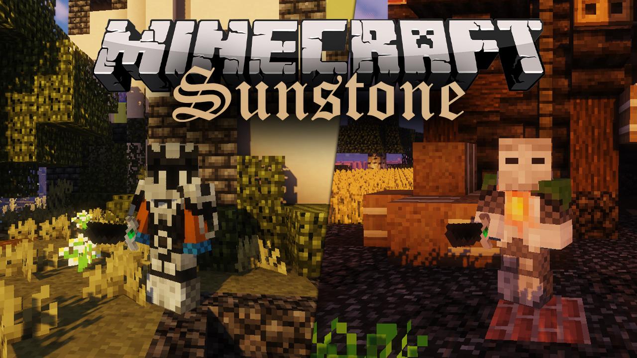 Paket Sumber Daya Minecraft Sunstone 
