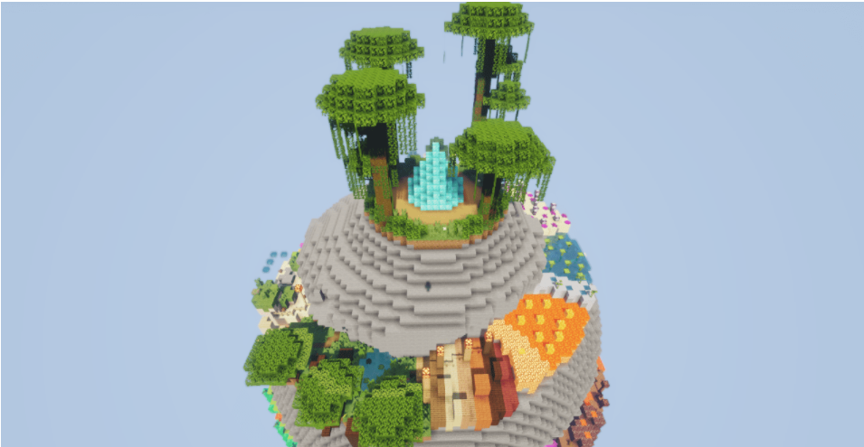 Minecraft Pascua huevo mapa parkour