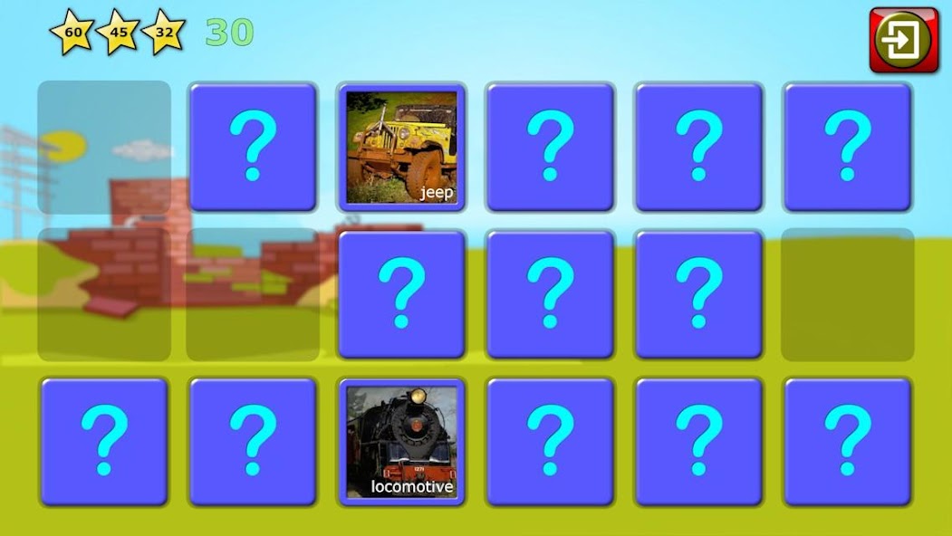 Kids Logic Memory Puzzles