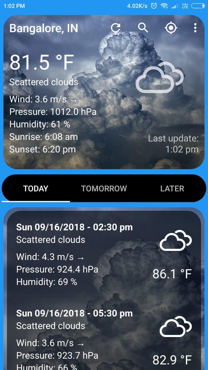 The Weather Guide