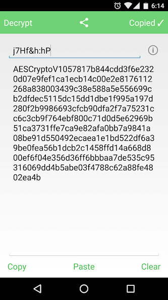 AES Crypto