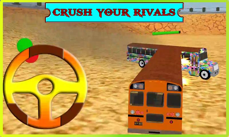 Demolition School Bus