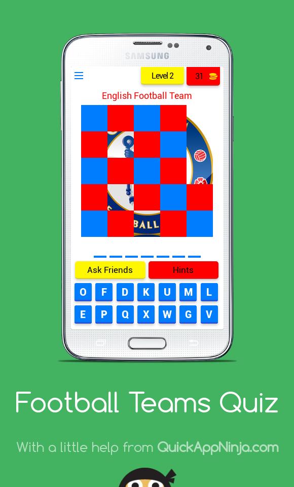 Football Teams Quiz
