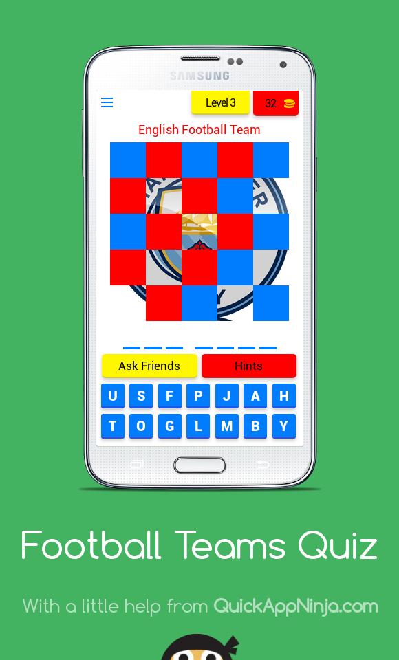 Football Teams Quiz