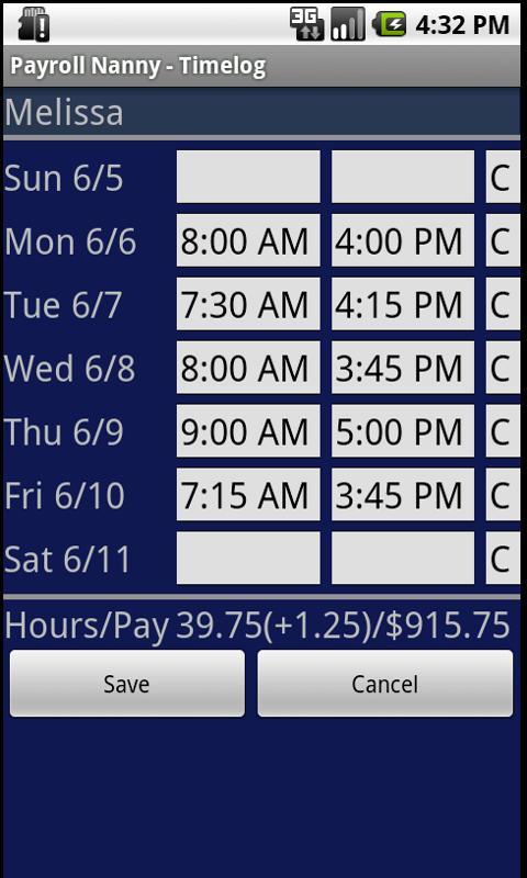 Payroll Nanny