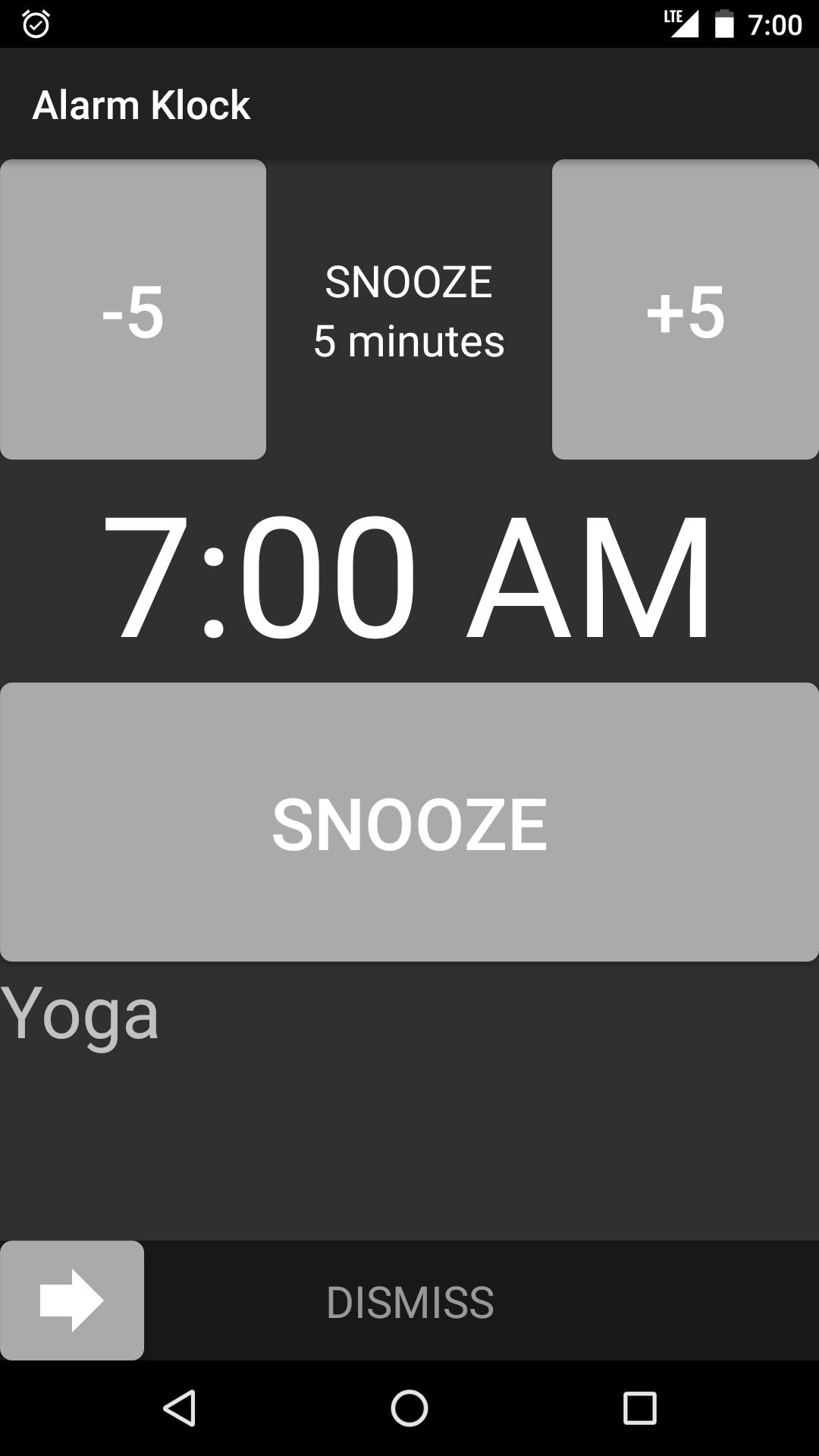 Alarm Klock