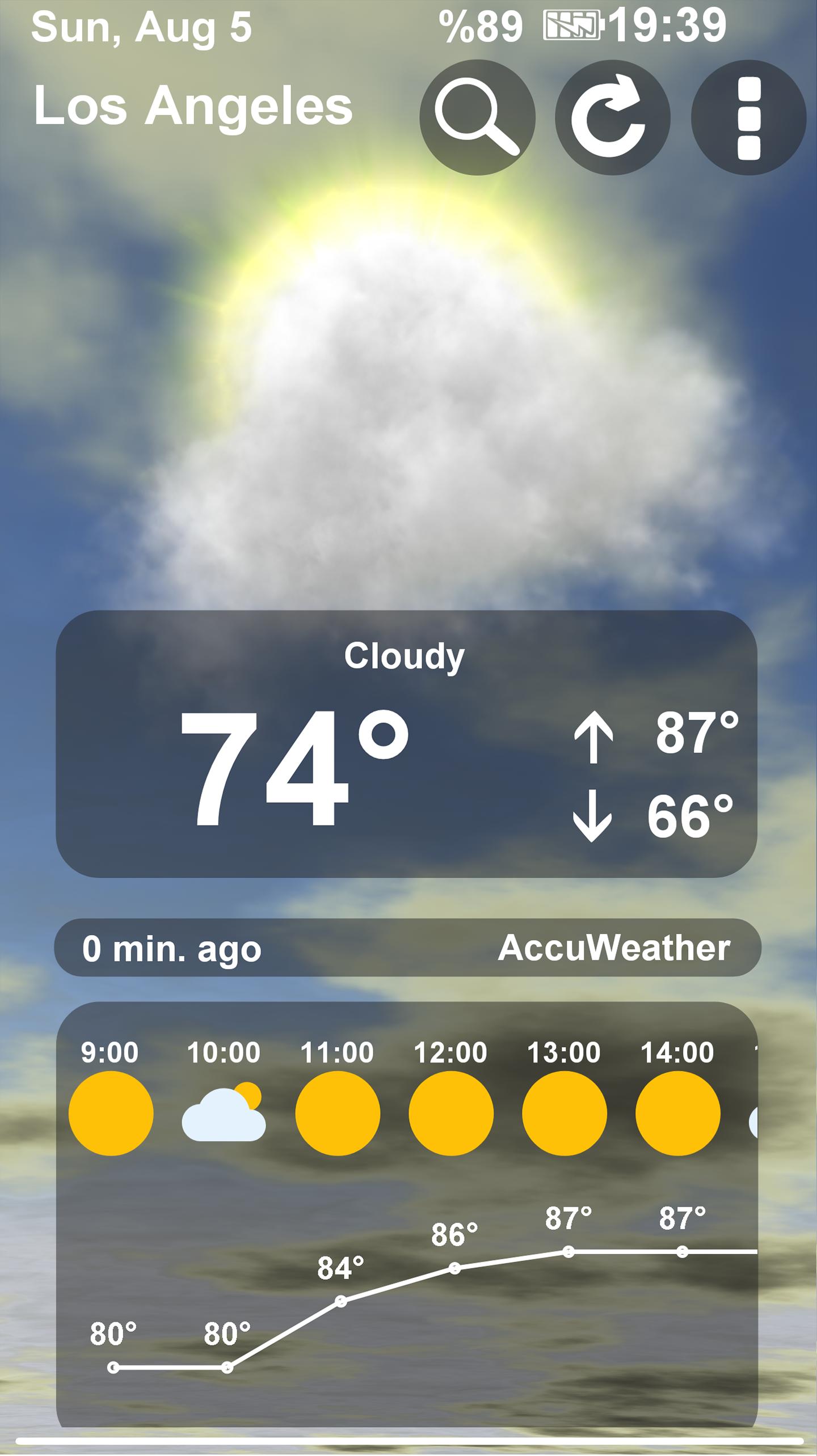 Live Weather Animated