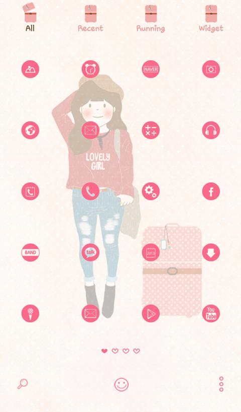 sweet girl(dal) dodol theme