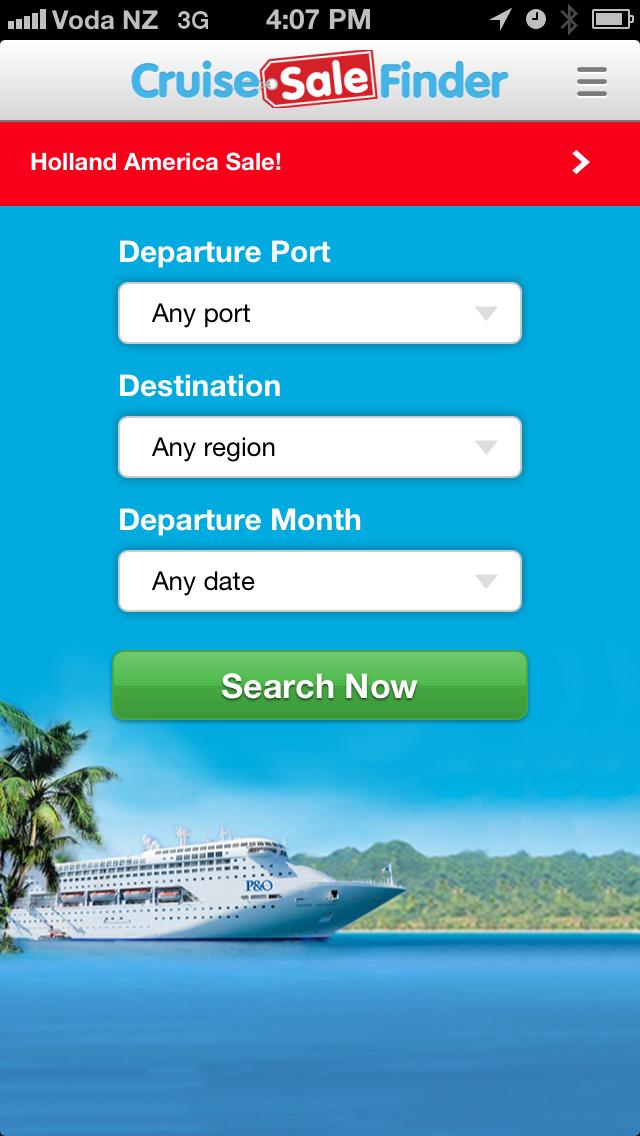 Cruise Sale Finder (NZ)