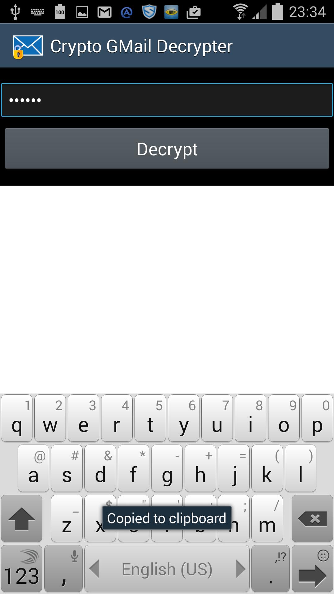 Crypto Gmail