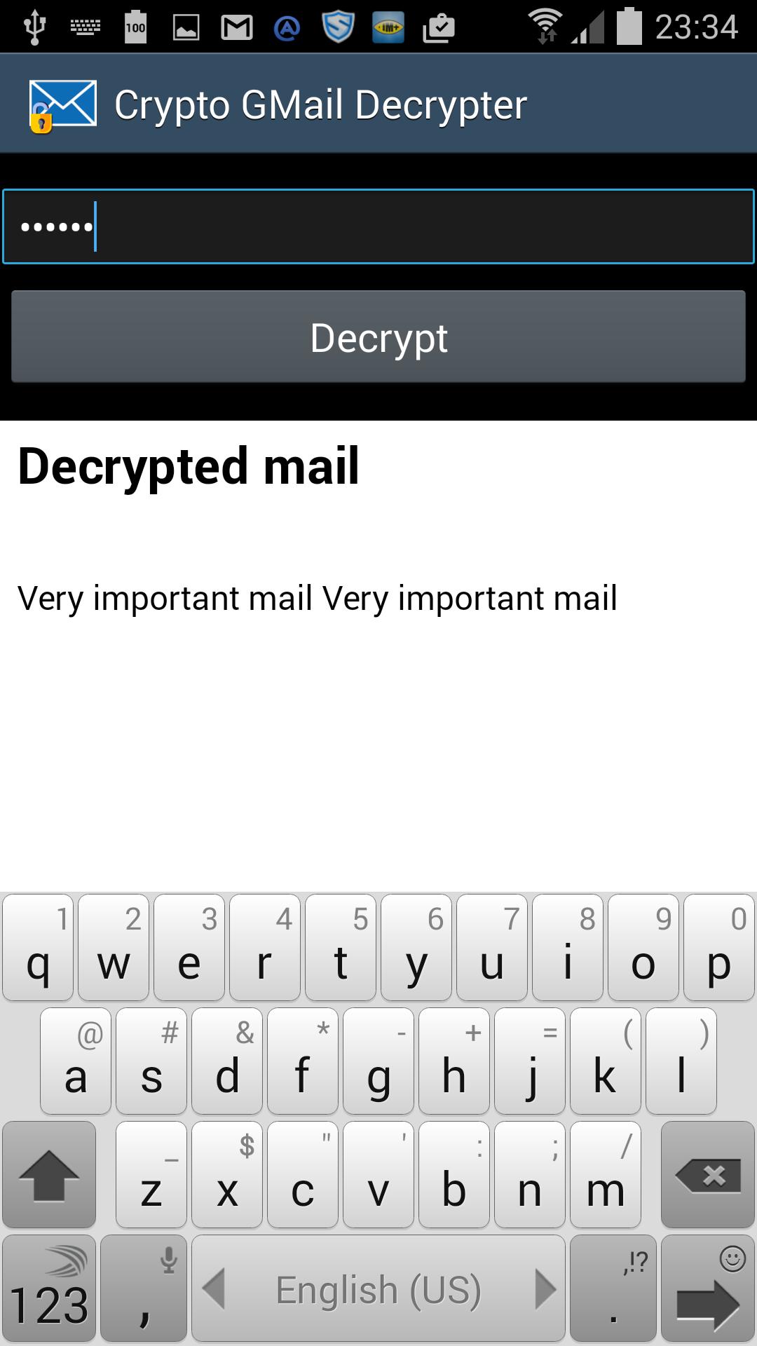 Crypto Gmail