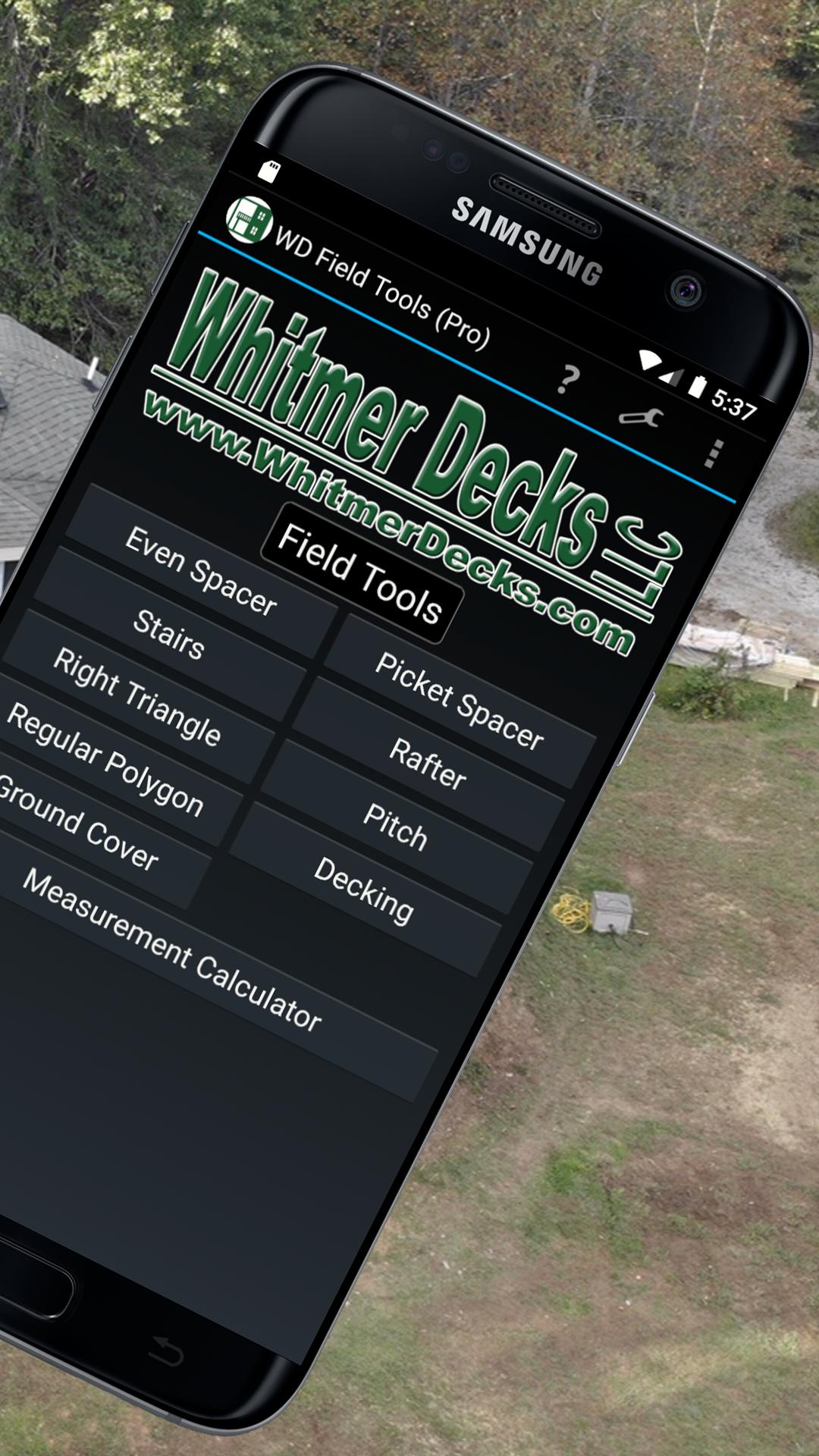 Whitmer Decks Field Tools
