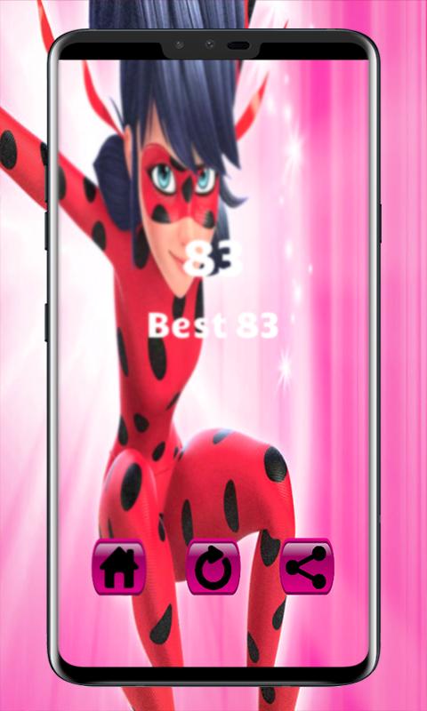 Piano Ladybug Tiles