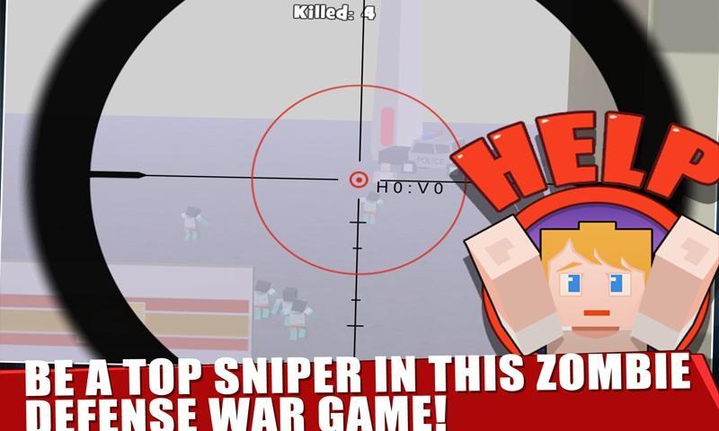 Zombie Town: Sniper
