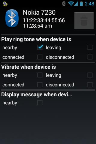 Bluetooth Alert