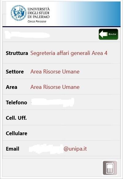 Cercapersone Unipa