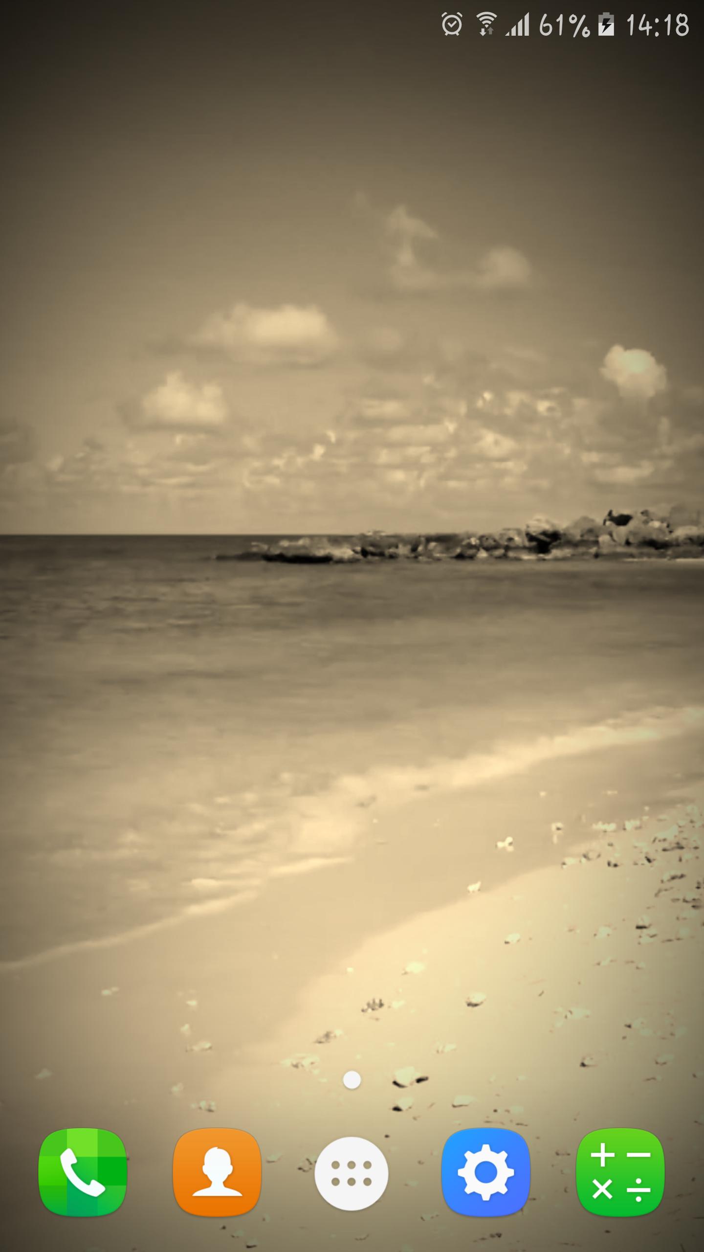 Sandy Beach Live Wallpaper