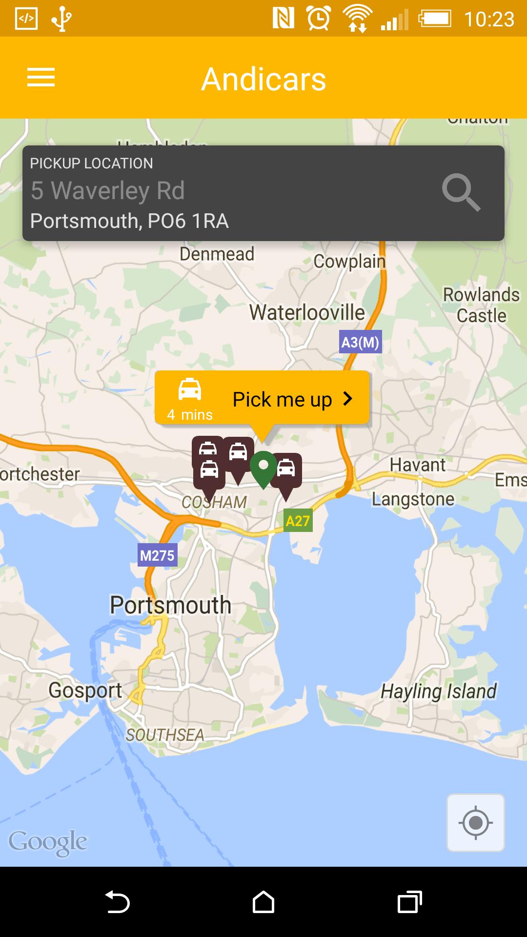 Andicars - Taxi Booking App
