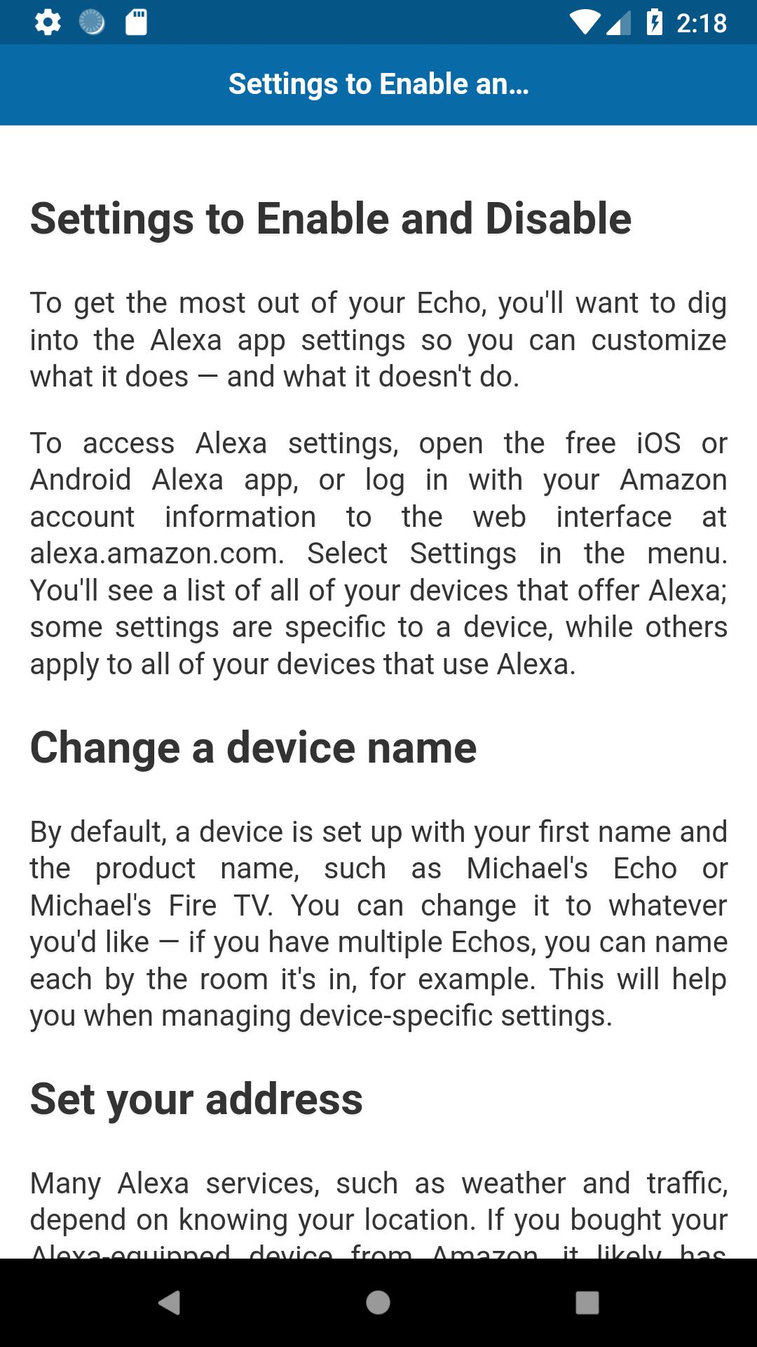 Tips and Tricks for Amazon Echo