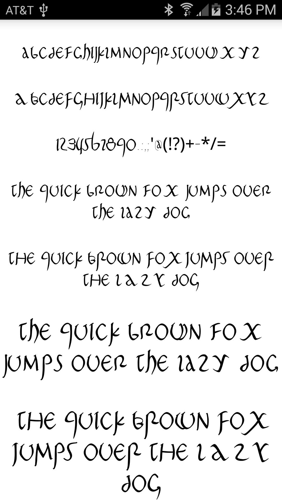 Stylish Fonts