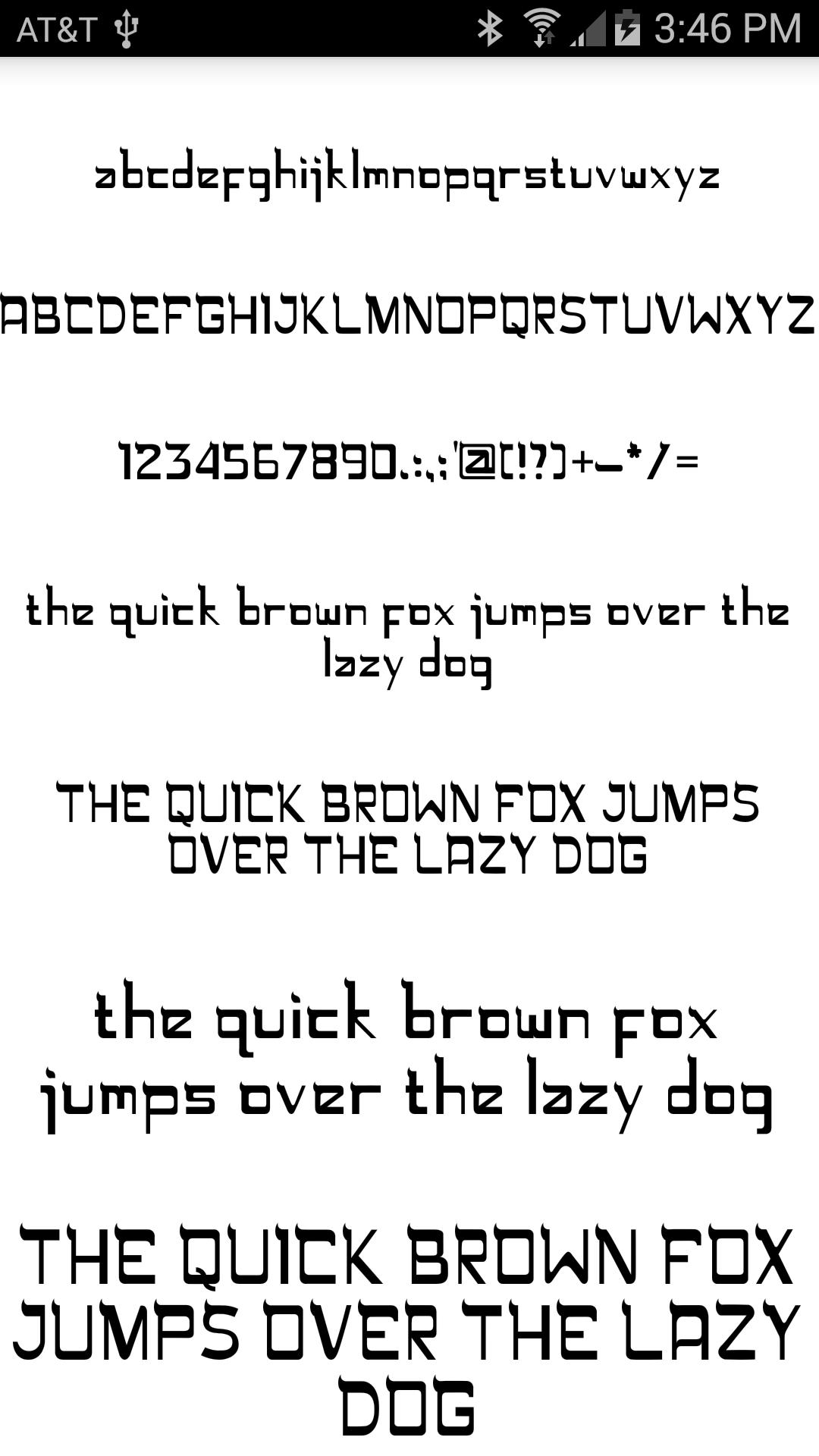 Stylish Fonts