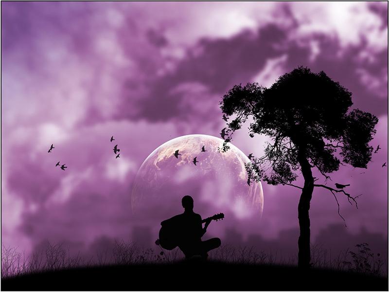 Romantic Moon Live Wallpaper