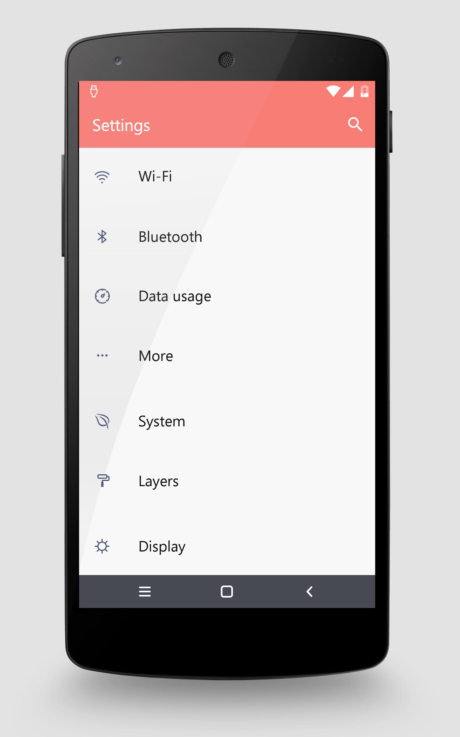 No.5 - Layers Theme