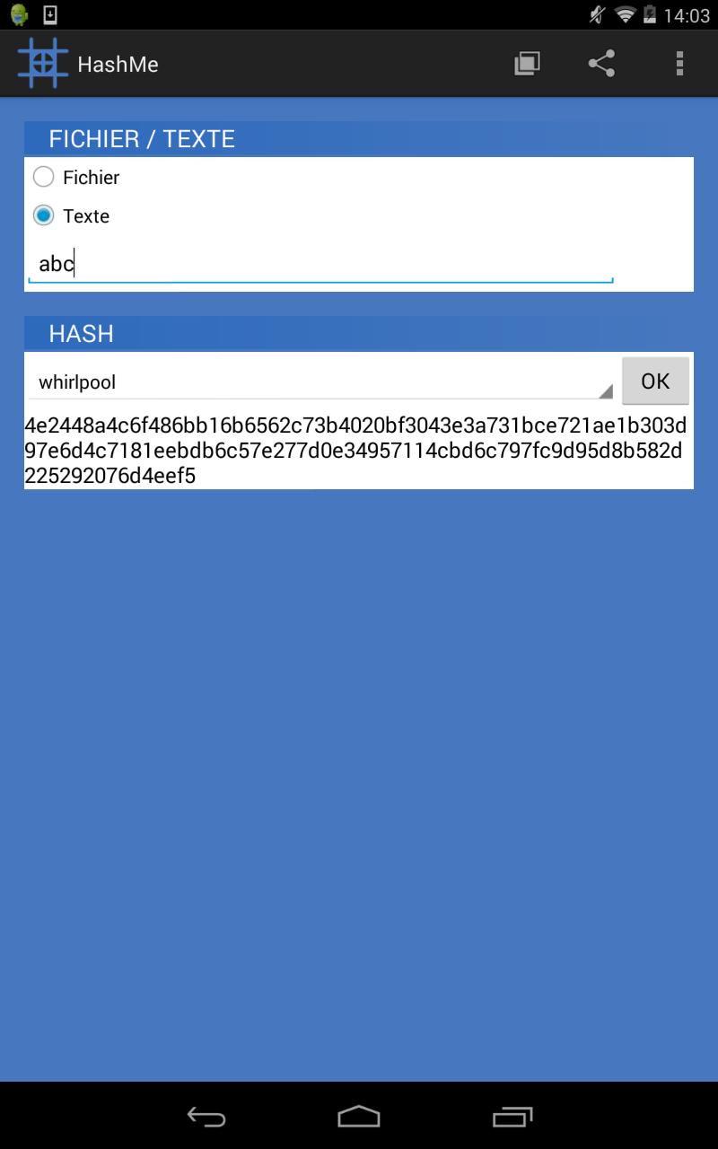 HashMe