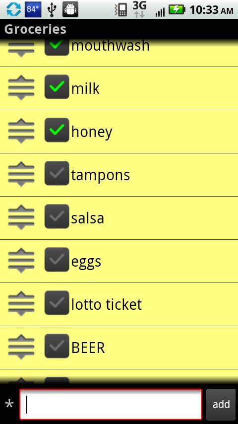 Softlight CheckList