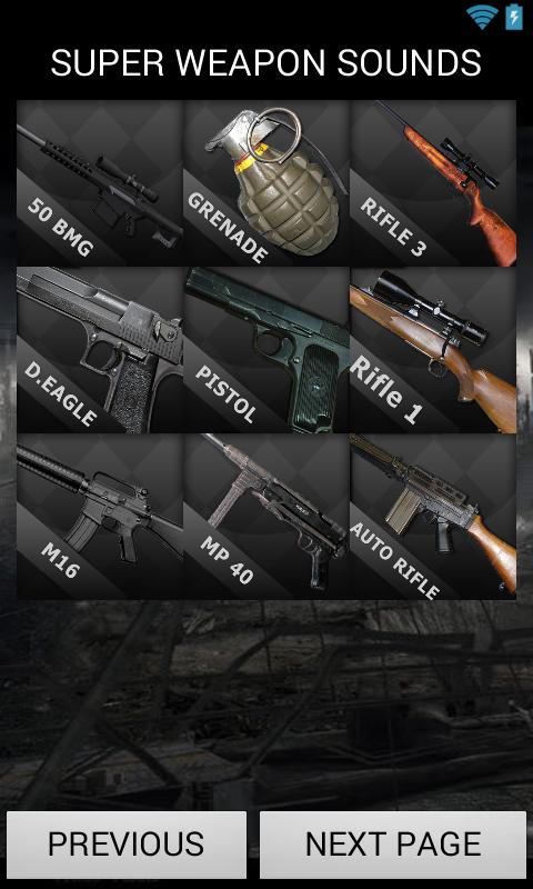 Super Weapon Sounds