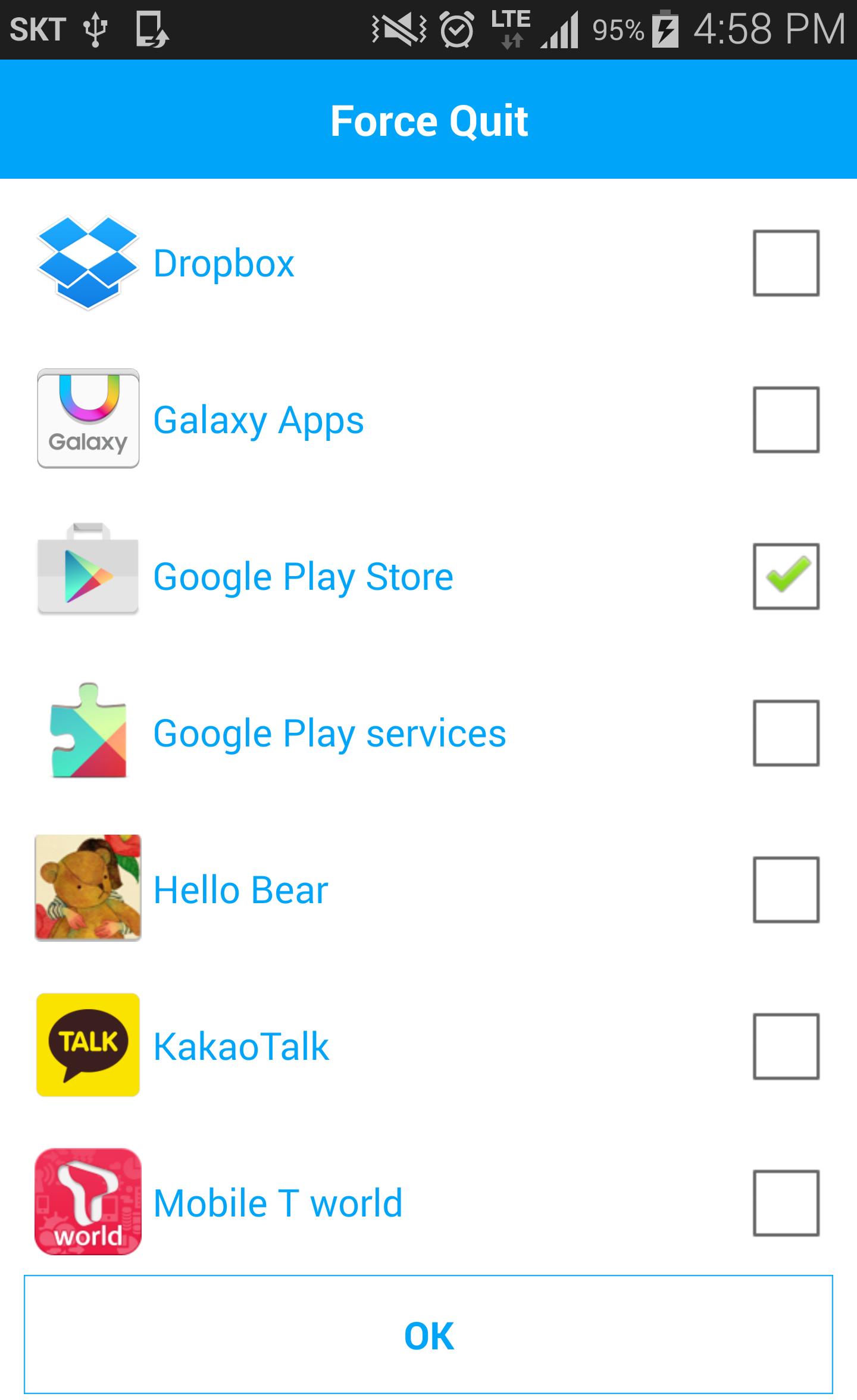 App Force Quit