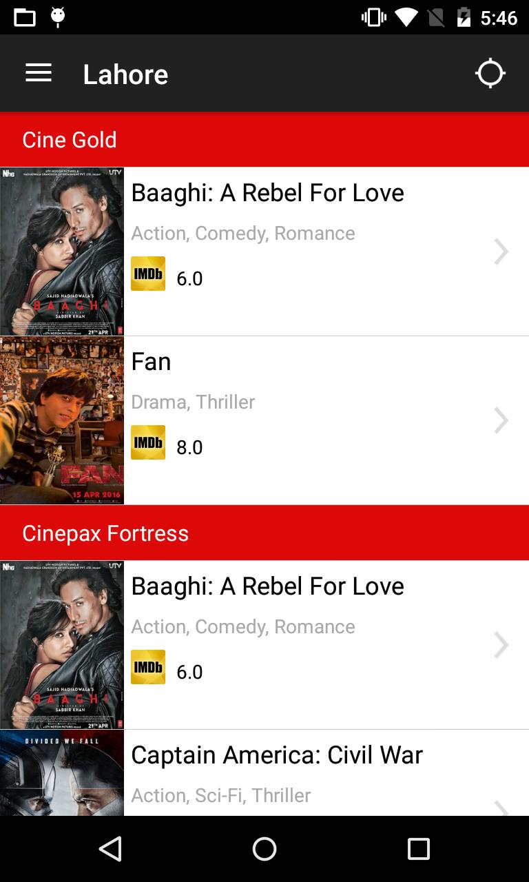 Showtimes Pakistan