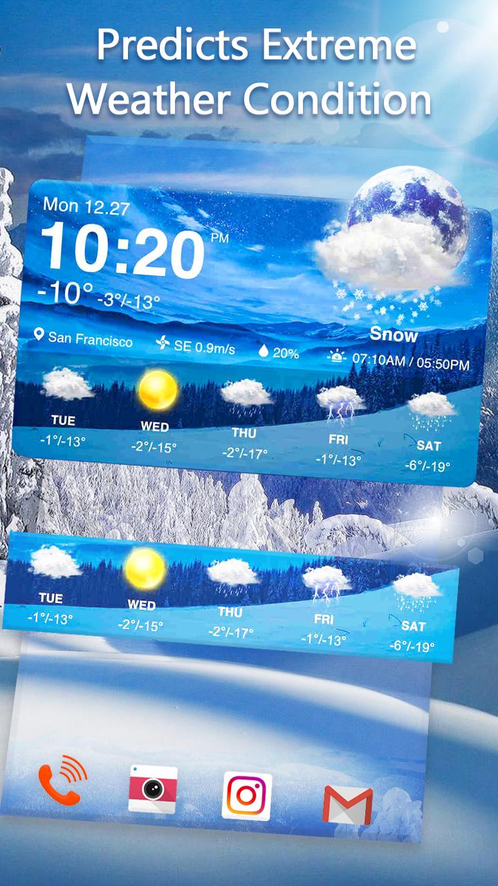 Live Weather forecast app 2020- Predict Weather