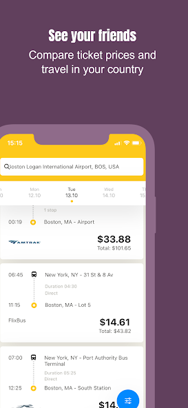 CheckMyBus: Find bus tickets!