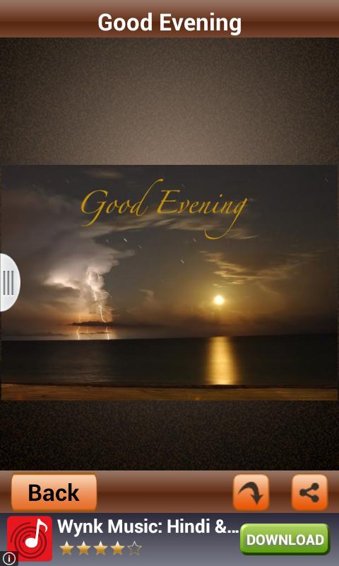 Good Evening SMS With Images