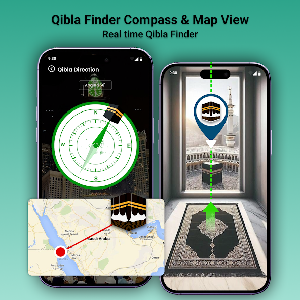 Qibla Compass: Al Quran