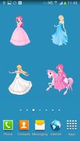 100 princess stickers