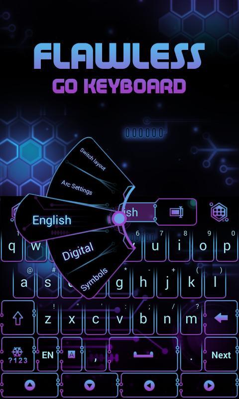 Flawless GO Keyboard Theme